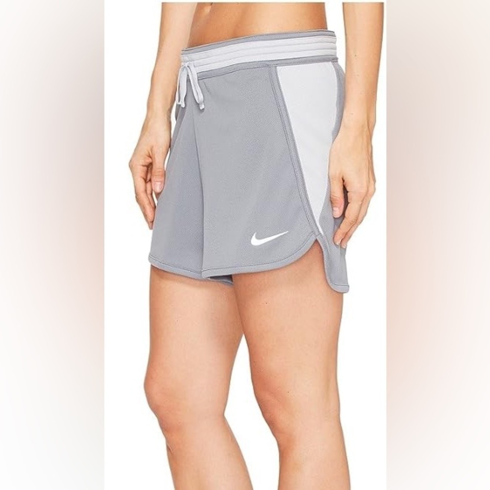Nike Dri Fit Infiknit Cool Gray/Wolf Gray Running & Athliesure  Shorts Size Larg